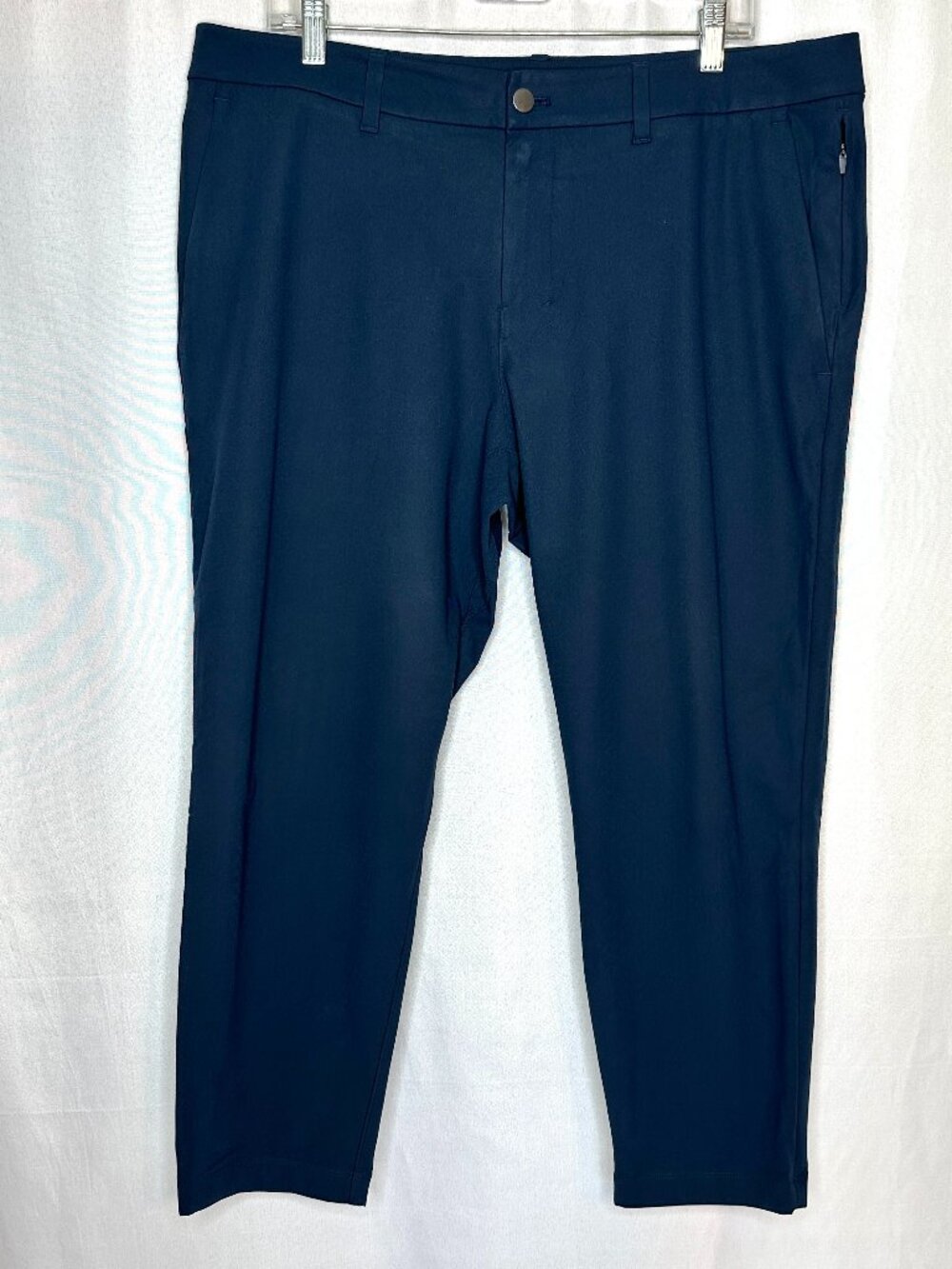 Lululemon ABC Warpstreme‎ Slim Fit Pants, Size 36 Athleisure Preppy Casual Blue